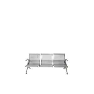 Banquette Métallique 3 Places - 160 X 45 X 85 Cm