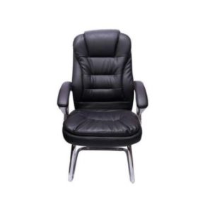 Siège Agent En Simili Cuir - Noir