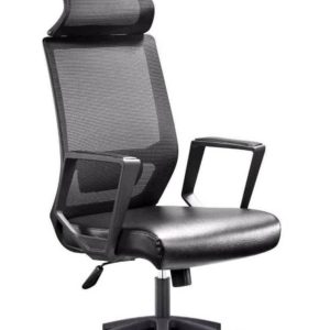 Fauteuil de Bureau Ergonomique à Dossier Filet – Appui-tête Ajusté