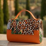 Sac à main Afrik des Aurores - "Ivoire Orange"