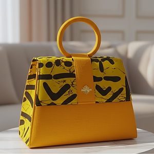 Sac à main Afrik des Aurores - "Rayon de Soleil"