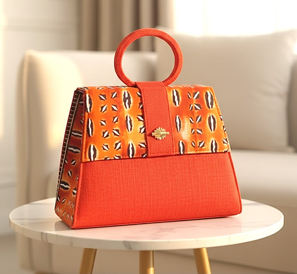 Sac à main Afrik des Aurores - "Sable Fin"