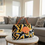 Sac à main Afrik des Aurores - "Or de la Savane"