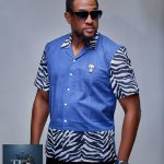 Chemise TKS Couture – Bleu Ciel Zébré