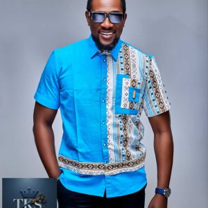 Chemise Homme TKS Couture – Bleu Ciel