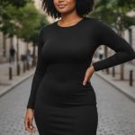 Robe en coton stretch - chic