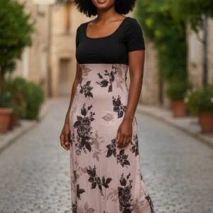 Robe en coton stretch - chic
