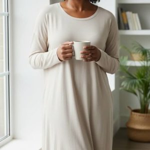 Robe en coton stretch - chic