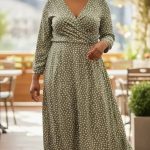 Robe en coton stretch - Longue