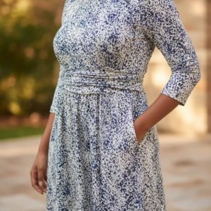 Robe en coton stretch - chic