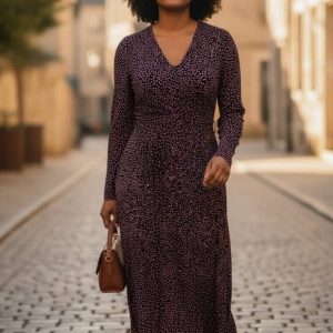 Robe en coton stretch - chic