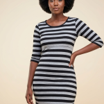 Robe en coton stretch - chic