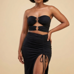 Robe en coton stretch - Sexy