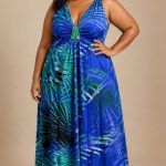 Robe en coton stretch - Longue