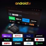 TV Box Android 14.0 WiFi 5G Bluetooth SmartBox 4K Ultra Android TV (16 Go RAM / 256 Go ROM)